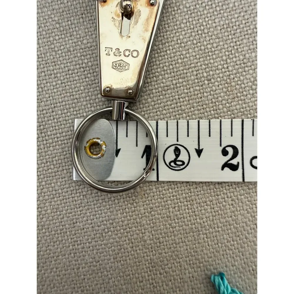 Tiffany & Co. 1837® Makers Valet Key Ring in Sterling Silver + Stainless Steel